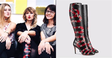 taylor swift gucci snake boots|Taylor Swift snake skin.